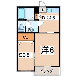 EQ-1の物件間取画像